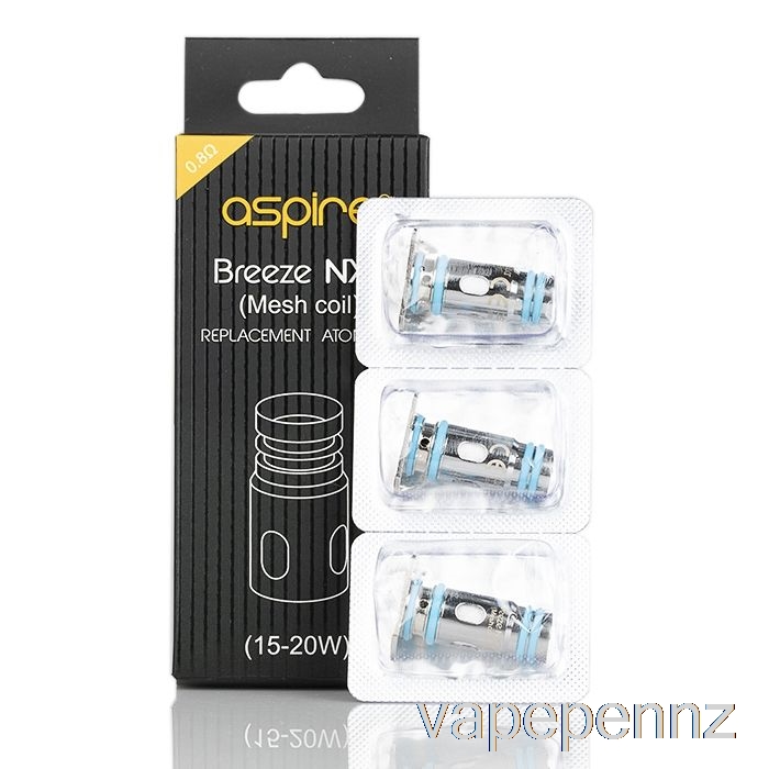 Aspire BREEZE NXT Replacement Coils 0.8ohm NXT KA Mesh Coils VAPE NZ